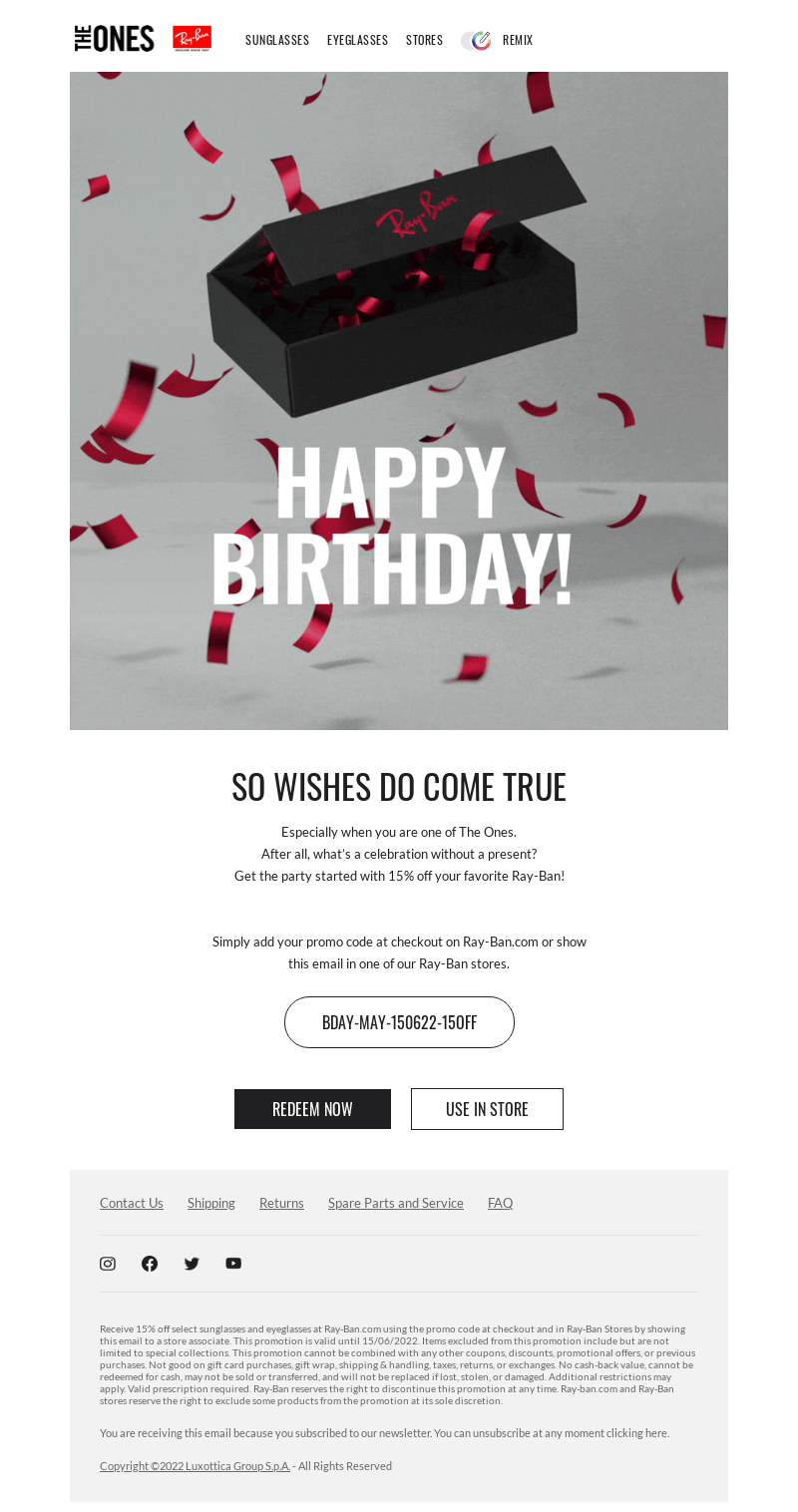 Ray-Bans-Birthday-email